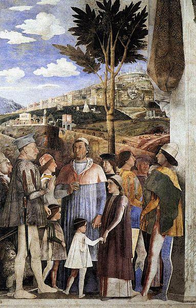 Andrea Mantegna The Meeting Sweden oil painting art